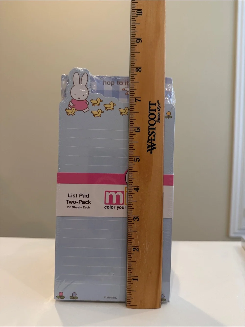 New Miffy with Ducks Blue Notepads (2 pk)